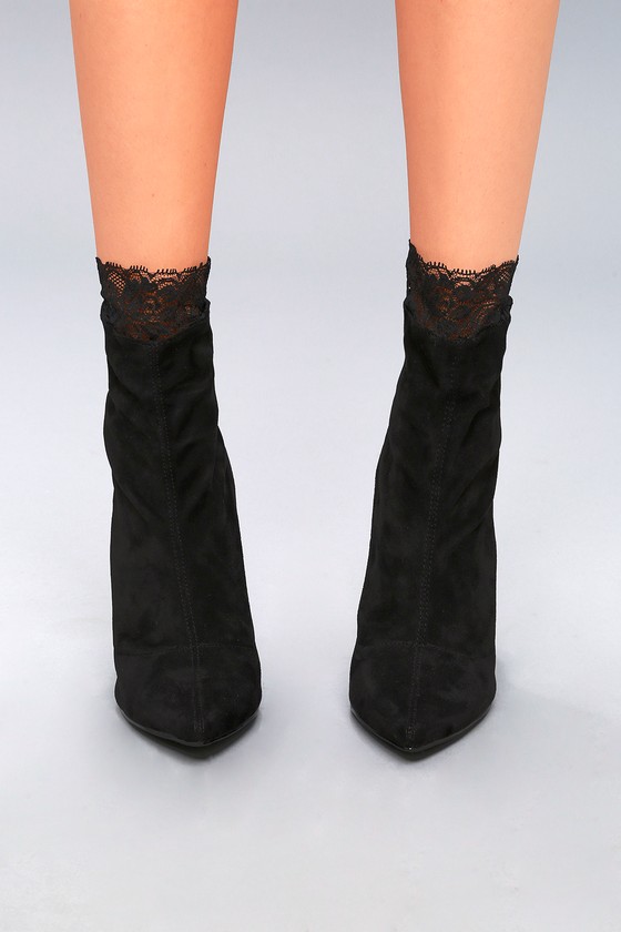mid calf sock booties