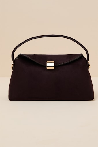 HB540: DARK CHOCOLATE SUEDE 1