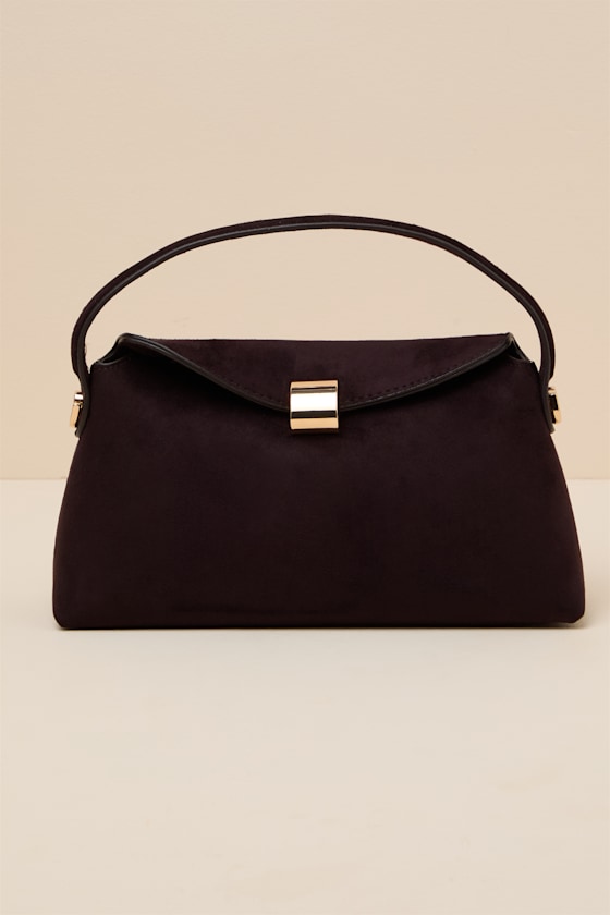 HB540: DARK CHOCOLATE SUEDE 1