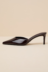 H3151: DARK BURGUNDY PATENT 1