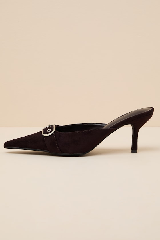 H3213: DARK CHOCOLATE SUEDE 1