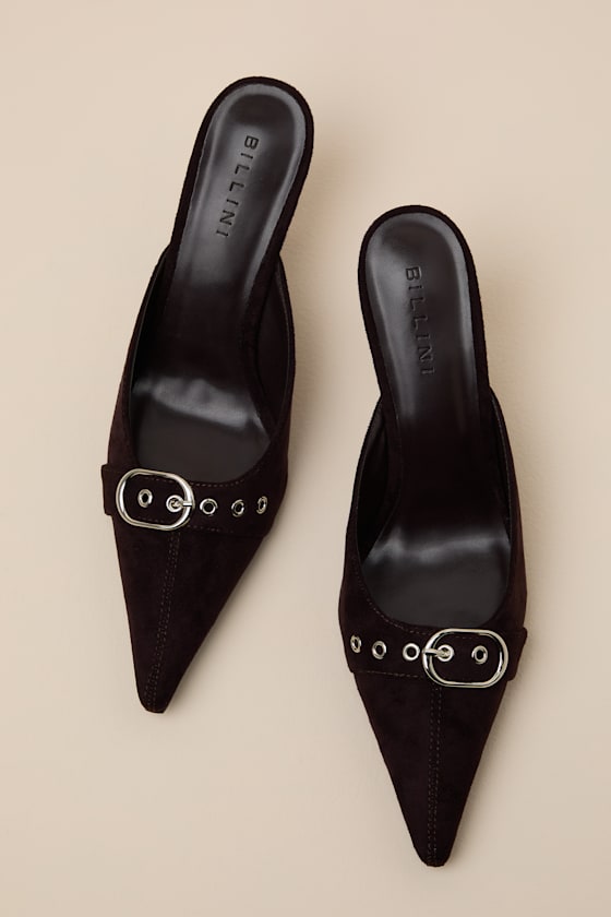 H3213: DARK CHOCOLATE SUEDE 2