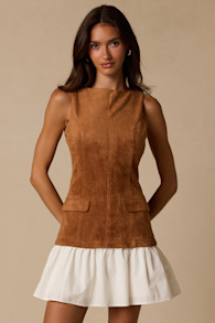 LD55201026: CAMEL BROWN/ IVORY 1
