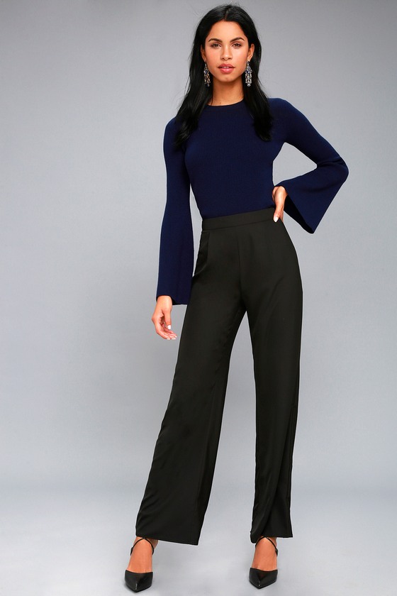 Blue bell sleeve sweater hotsell
