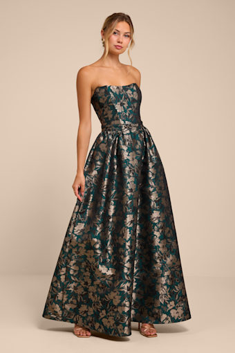 AD7133A: GREEN FLORAL 2