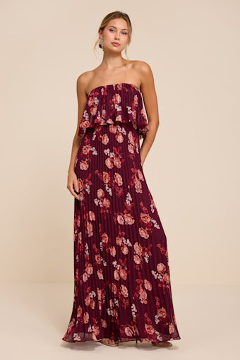 DA3099P: PLUM FLORAL 2