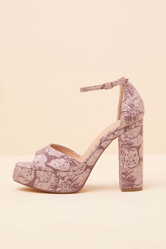 ORSOLA/GRASSY: PINK BROCADE 2