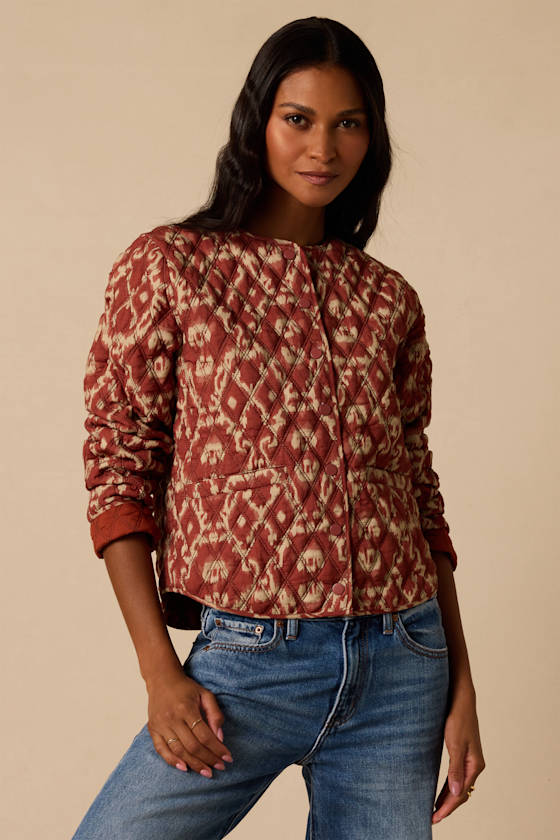 CJ6749: RUST/IVORY 1