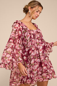 L25215: BURGUNDY/PLUM/GREEN 1