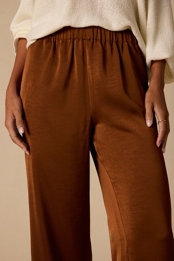 Owen Brown Satin Lace Pants - thumbnail 4