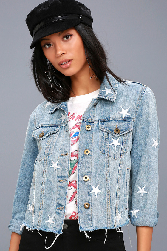 Light Wash Denim Jacket 