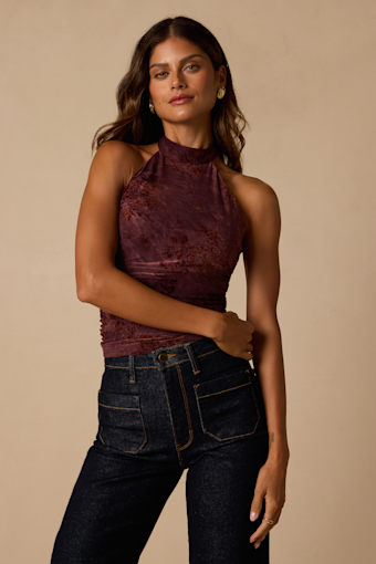 N26TP0084: DK PURPLE/ BERRY/ RUST 1