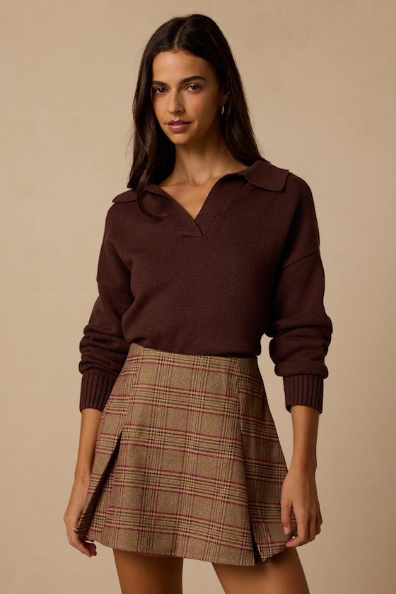 NJS1735: CAMEL/BROWN/BURGUNDY 1
