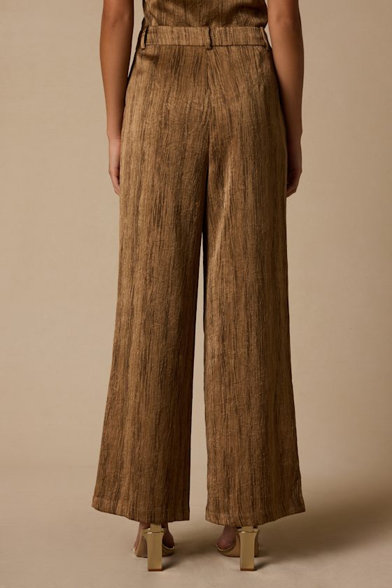 Savannah Bronze Trouser Pants - thumbnail 3