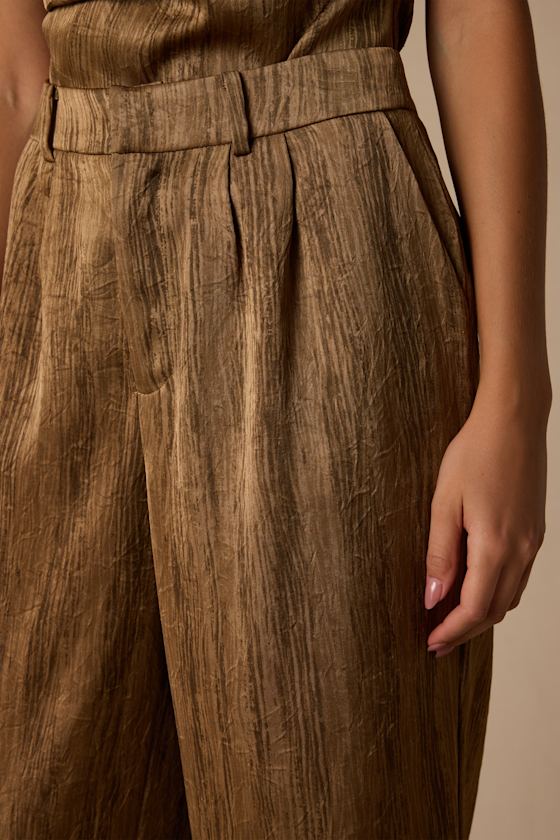 Savannah Bronze Trouser Pants - thumbnail 5