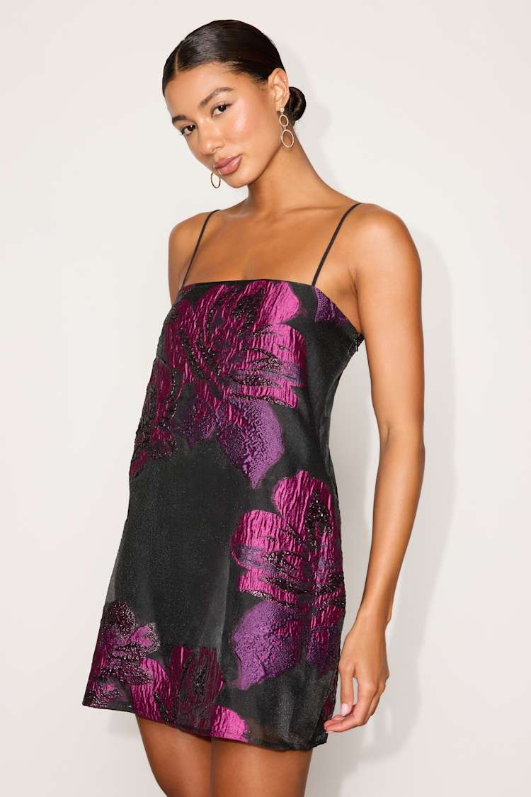 fuchsia and black dress Lulus | Floral Jacquard Shift Mini | Womens | Large (Available in M, XL) Size:xs White Wedding Dress With NH Top 100 Feb and unapologetically eye