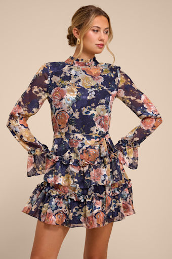 N25DR1063: NAVY/PINK/YELLOW 2