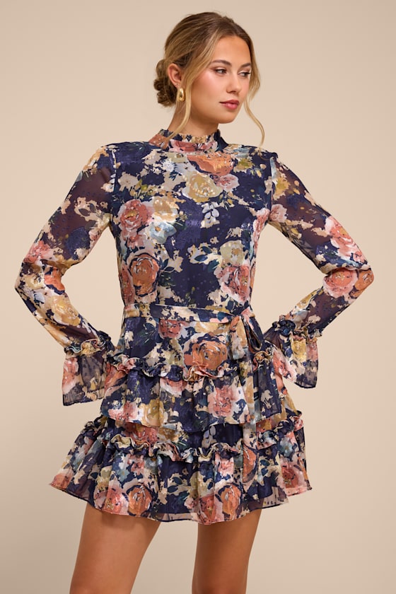 N25DR1063: NAVY/PINK/YELLOW 2