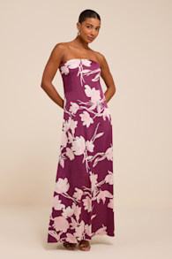 CD7144A: PLUM FLORAL 2