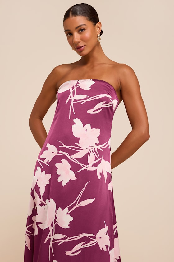CD7144A: PLUM FLORAL 3