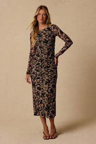 TD11716: BLACK/ BROWN/ IVORY 1