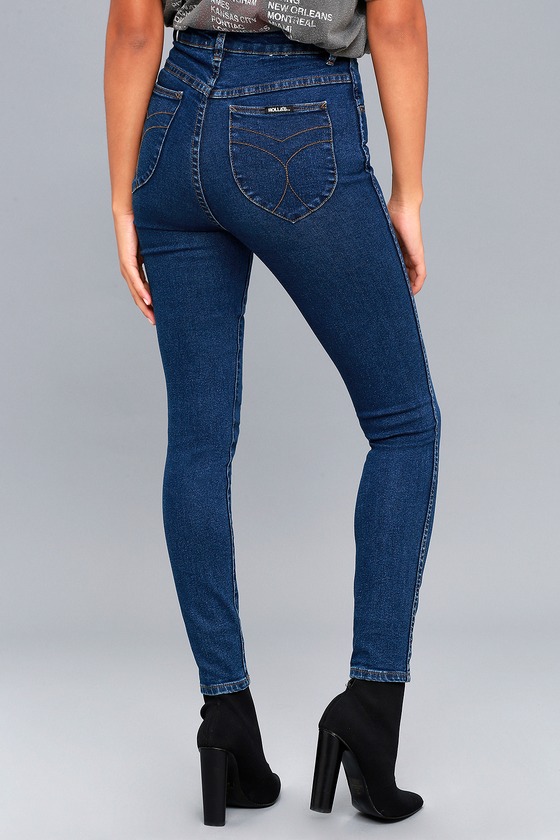 Rollas Eastcoast Ankle - High-Waisted Jeans - Skinny Jeans