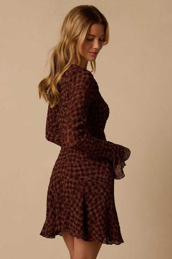 N26DR07742: MAROON/ BROWN/ TAUPE MULTI 3