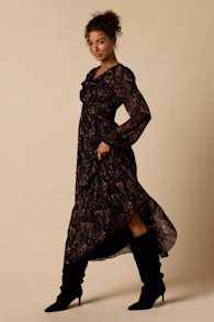 FTD2605010: BLACK/ BURNT ORANGE/ CREAM/ BLUE 5