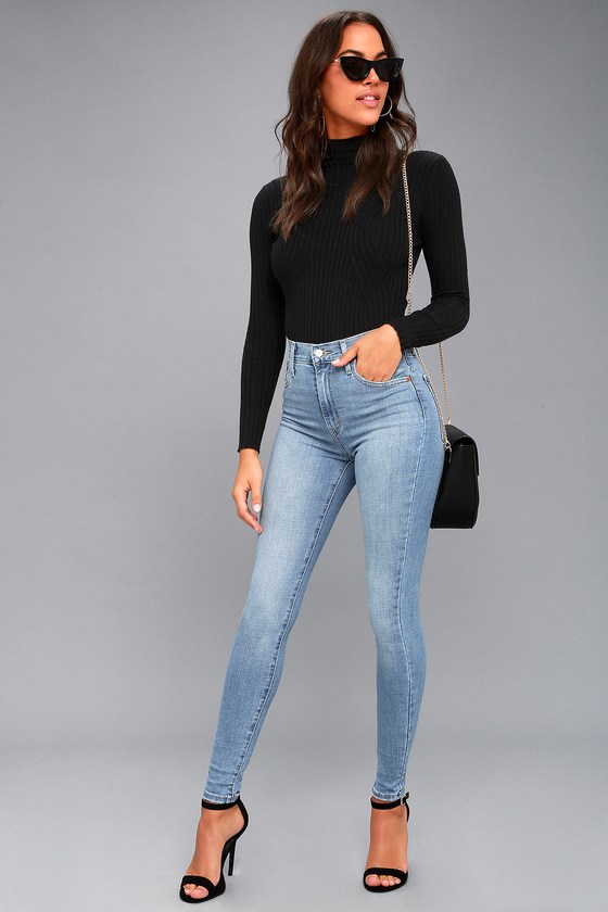 levis super skinny mile high jeans