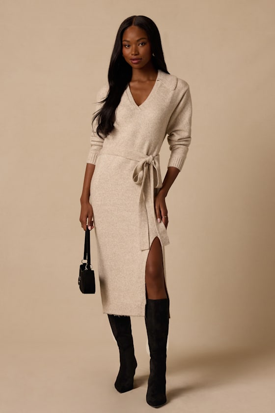 SW9666B2: OATMEAL MARLED 1