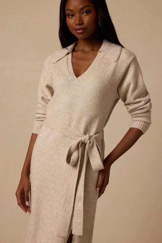 SW9666B2: OATMEAL MARLED 2