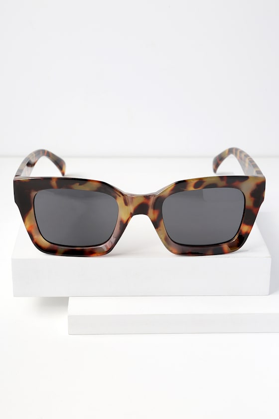 Cute Tortoise Sunglasses Square Sunglasses Lulus