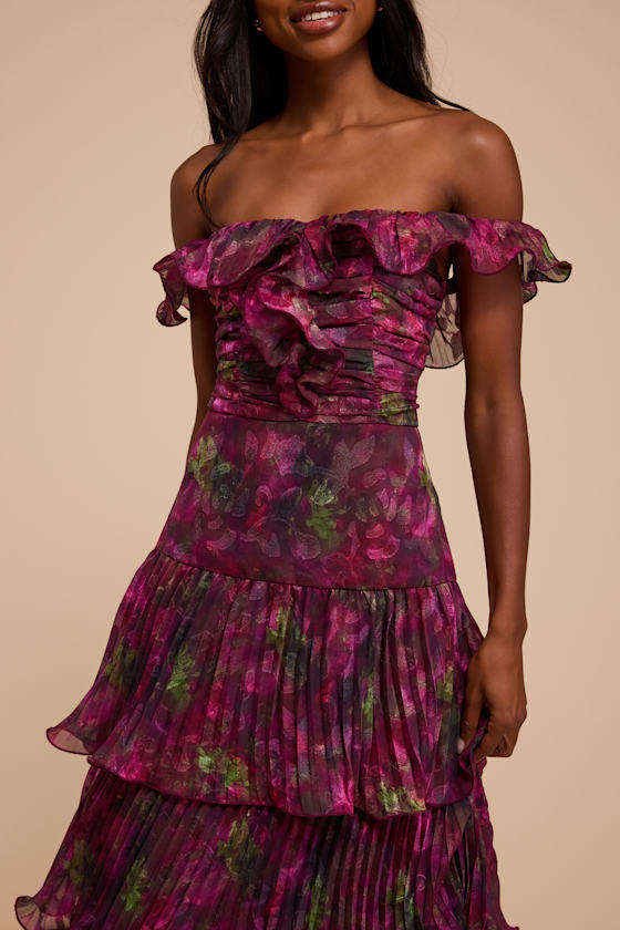 79AD4133: PURPLE/MAGENTA/GREEN 2