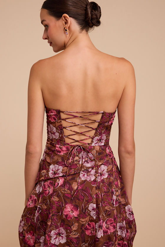 L25398: BROWN/MAGENTA/PINK 2