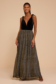 9D3516: BLACK/SHINY GOLD 1