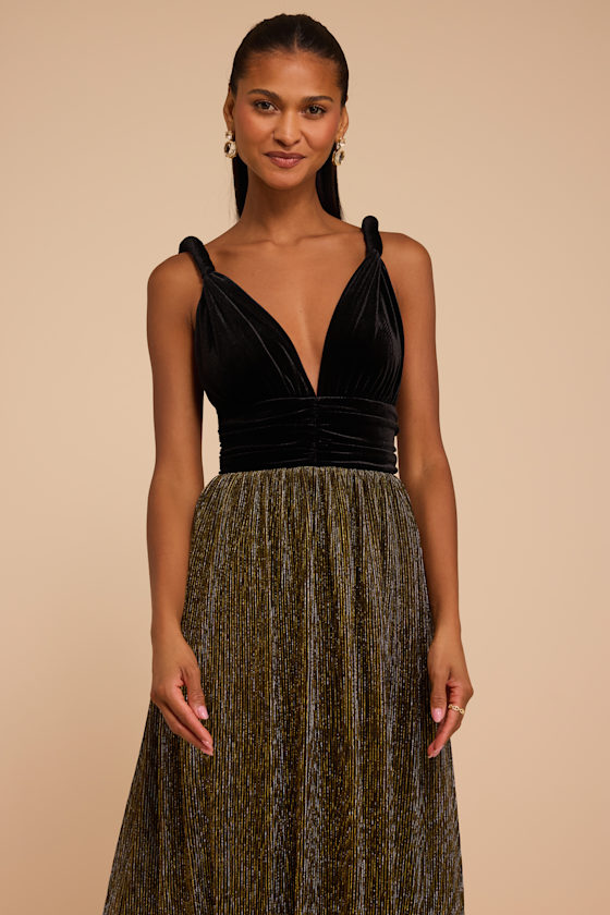 9D3516: BLACK/SHINY GOLD 2