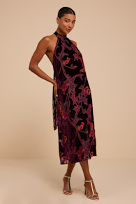 HD7894A: MAROON/BERRY/MARIGOLD 1