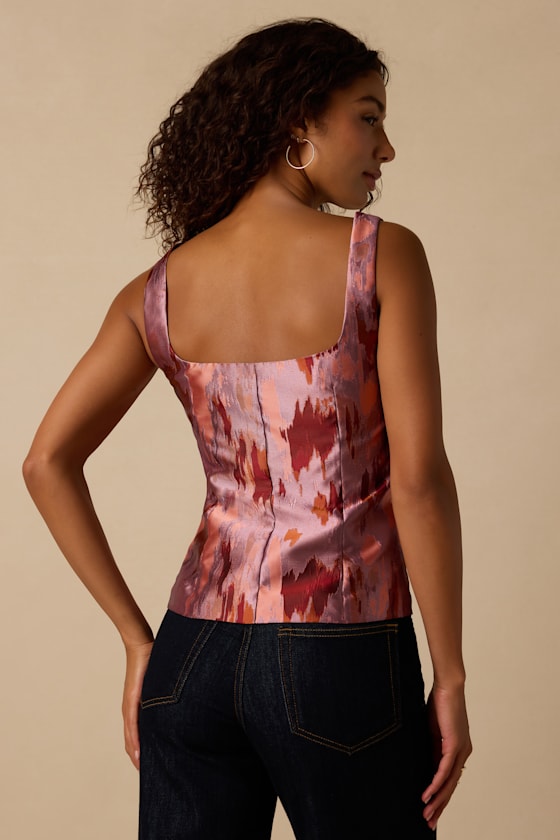 LT11639: MAUVE/RUST/BURGUNDY 2