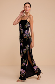 LL2604260: BLACK/PURPLE FLORAL 4