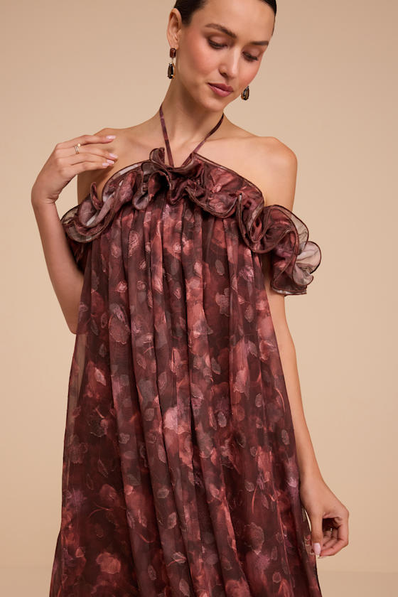 I25D6054: BROWN FLORAL 3