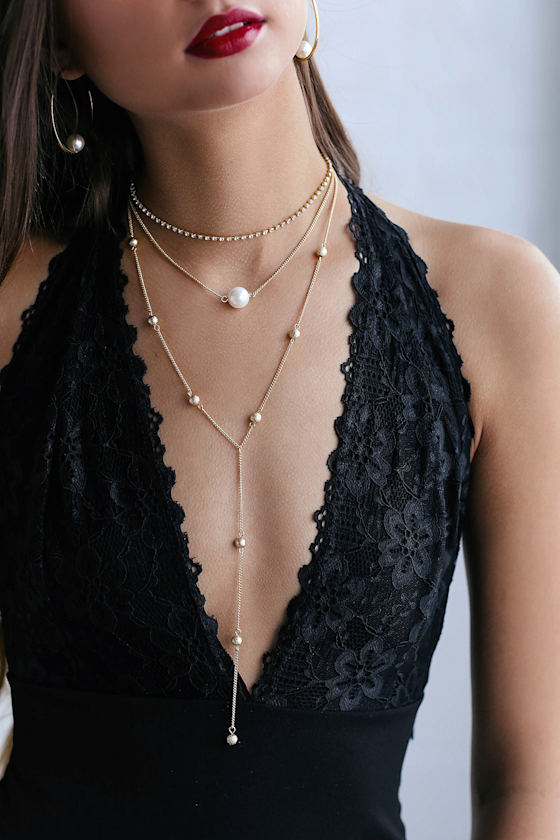 More than Ever Gold and Pearl Layered Necklace 3