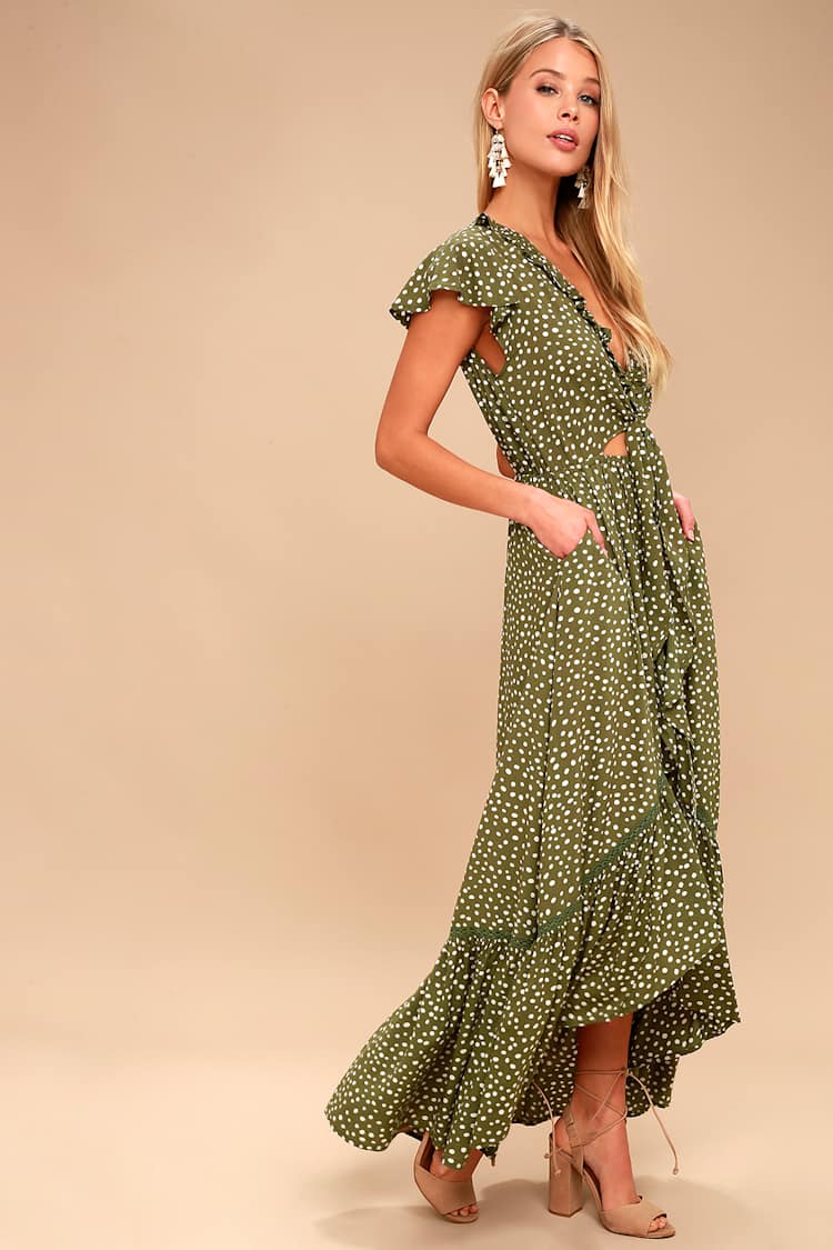 green emerald velvet dress Green and White Stripe Tula Dress S main image 0