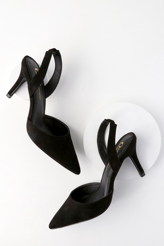 lulus black heels