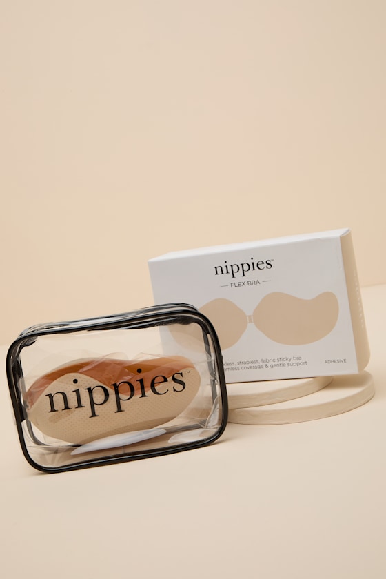 Nippies Flex Creme Stick-On Strapless Bra 2