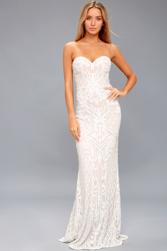 Weill T Marisa Black Sequinned Long Dress 135101 1377D main image 1