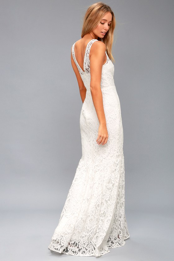 lulus lace wedding dress