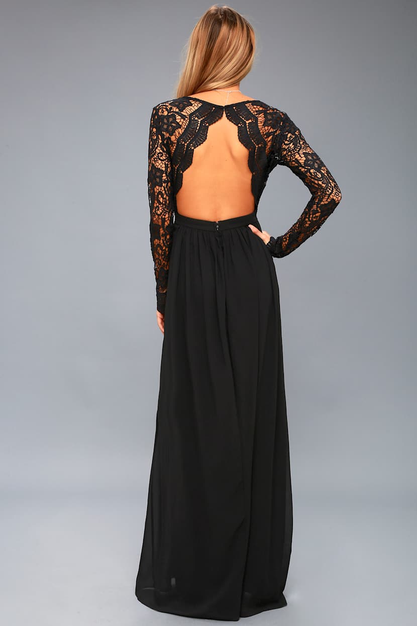 knee length dresses for ladies FOR LOVE & LEMONS Shirley Lace Maxi Dress In Red – Lusso Di Luna Boutique
