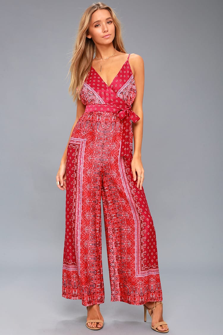 free people cabbage rose jumpsuit