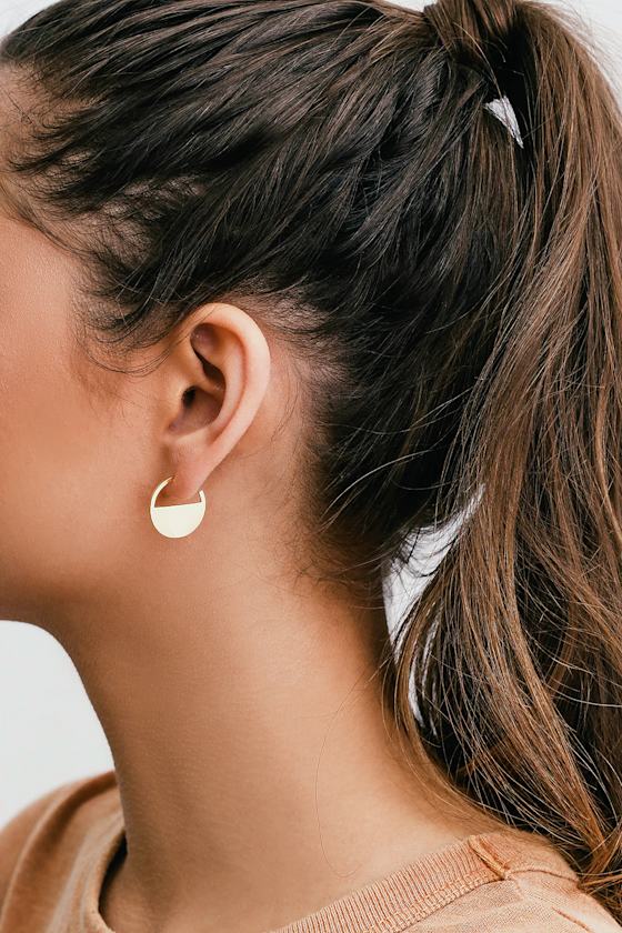 Art Deco Gold Earrings 4