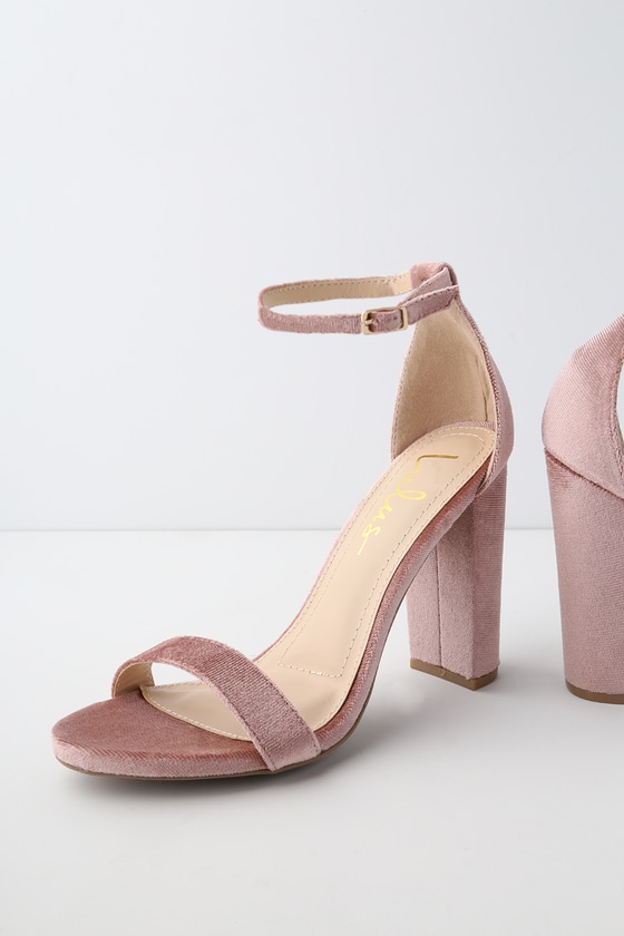 shae mauve suede platform ankle strap heels